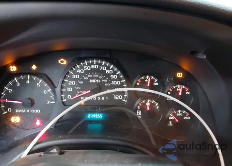 2008 Chevrolet Trailblazer Lt из США, поврежденный, VIN 1GNDT13SX82156467